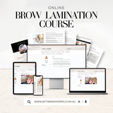 Online Brow Lamination Course