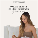Online Beauty Course Info Pack | E-Book