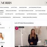 Online Lash Lifting Mastery Course